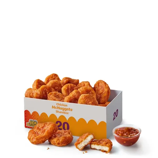 McDonald's Menu with Prices April 2026 53 mcd20 Spicy Chicken McNuggets