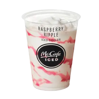 McDonald's Menu with Prices April 2026 181 raspberry ripple iced cooler