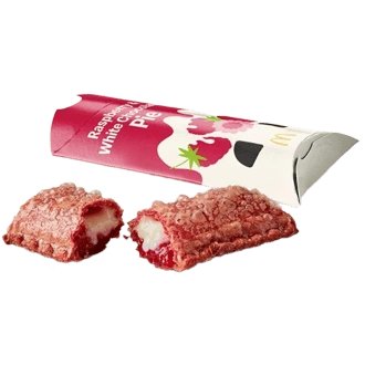 McDonald's Menu with Prices April 2026 214 raspberry white chocolate pie