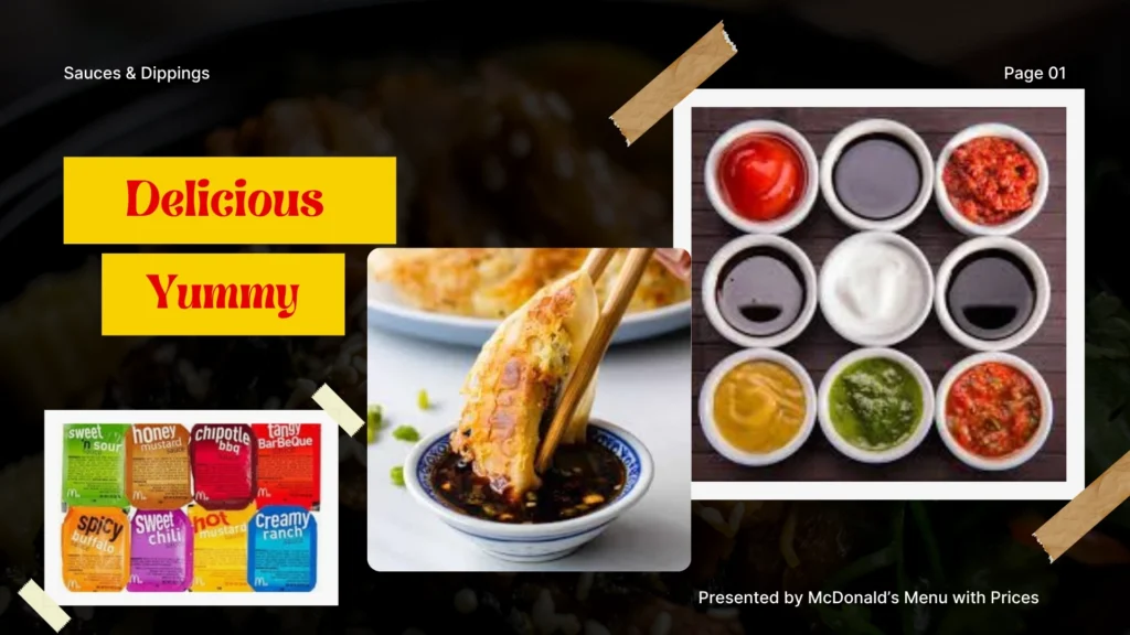 McDonald's Menu with Prices April 2026 186 sauce 1