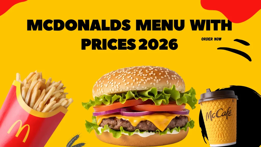 McDonald's Menu with Prices April 2026 1 McDonald's Menu with Prices Banner
